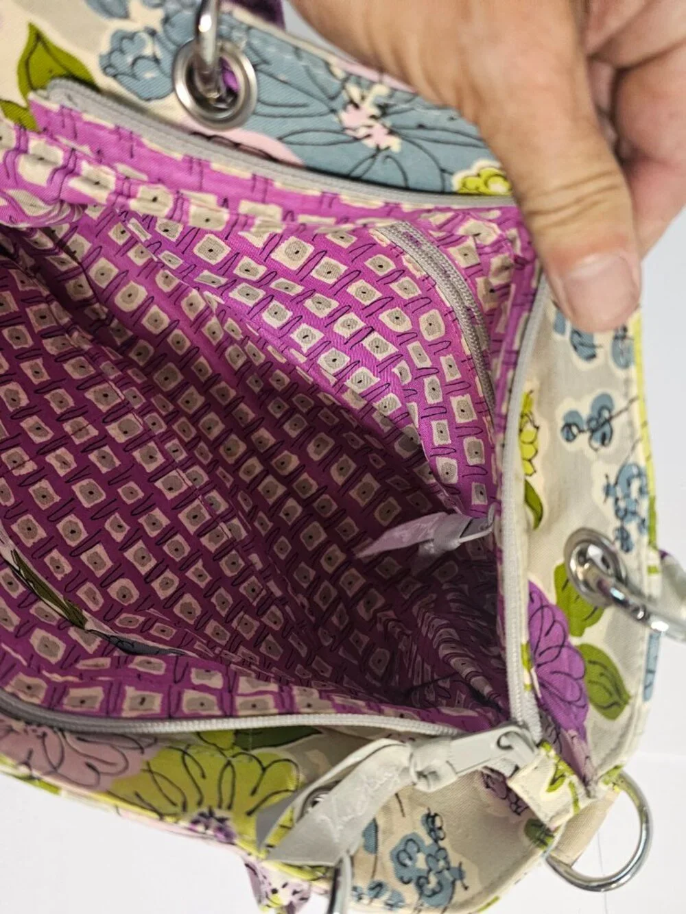 Vera Bradley greens purples